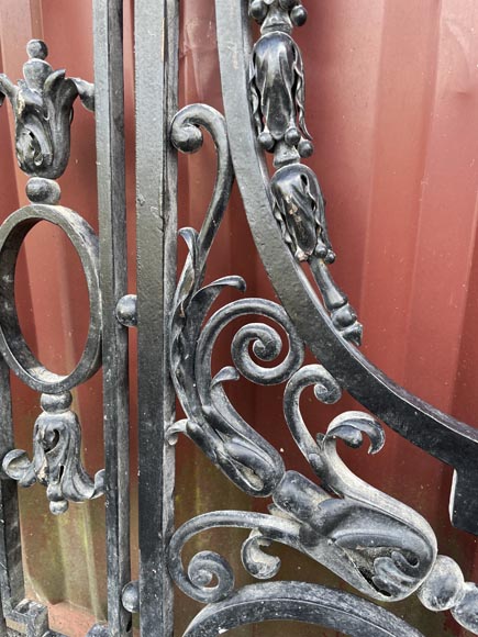 Wrought Iron Balcony in Régence Style, Early 20th Century-11