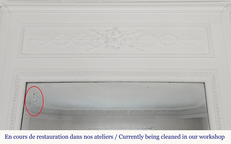 Simple Louis XVI style trumeau-1