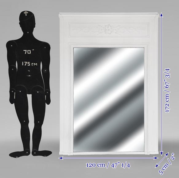 Simple Louis XVI style trumeau-5