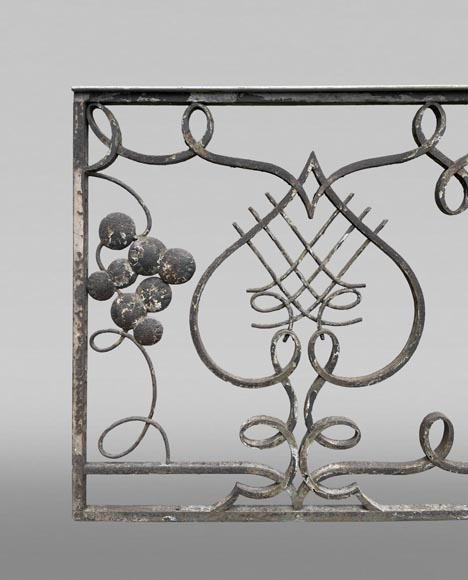 Wrought Iron Stair Railing-1