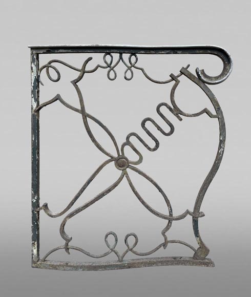 Wrought Iron Stair Railing-3