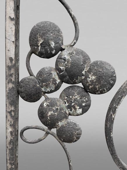 Wrought Iron Stair Railing-4