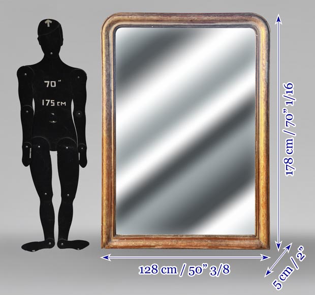 Gilded Louis Philippe style trumeau-6