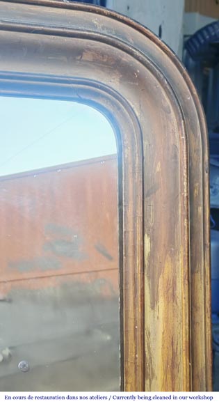 Louis Philippe style patinated trumeau-2