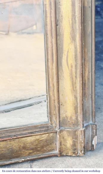 Louis Philippe style patinated trumeau-3