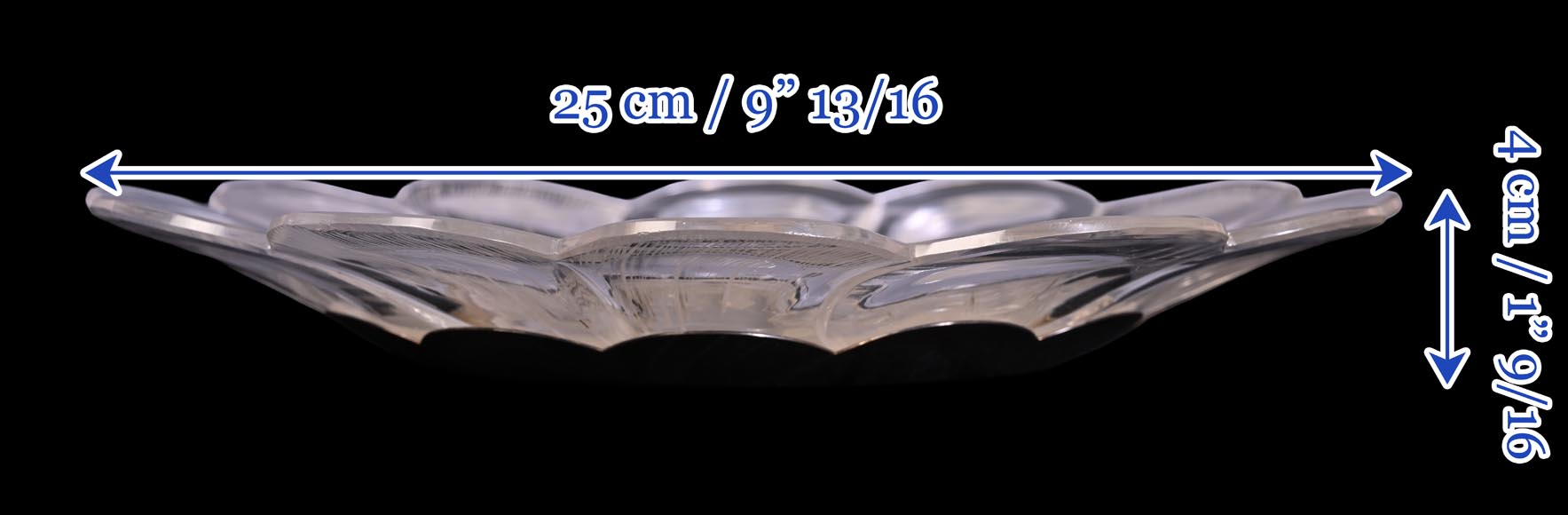 Maison CARDEILHAC, decorative plate in glass and gilt silver Maison CARDEILHAC, decorative plate in glass and gilt silver-7