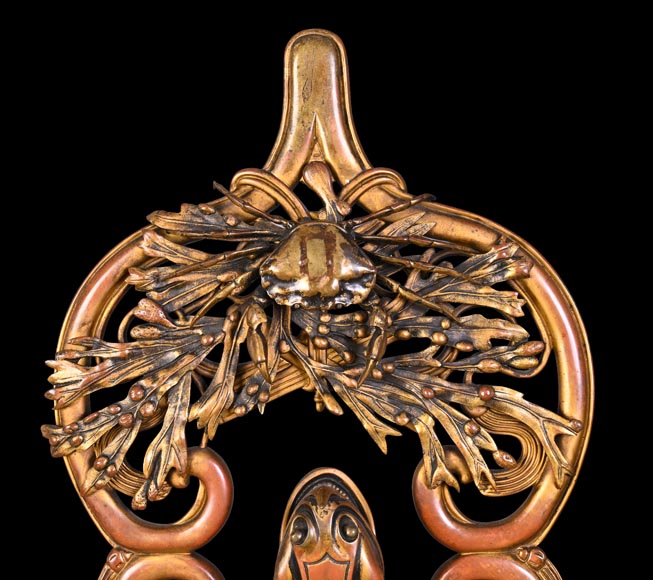 Gustave Isaac Lévy, Jollet & Cie for Escalier de Cristal, Minogame turtle clock-1