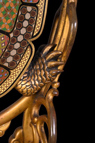 Gustave Isaac Lévy, Jollet & Cie for Escalier de Cristal, Minogame turtle clock-12