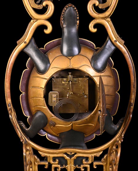 Gustave Isaac Lévy, Jollet & Cie for Escalier de Cristal, Minogame turtle clock-14