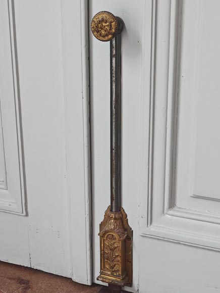 Set of 4 double doors in carved wood-19