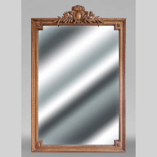 Napoleon III style trumeau with gold paint