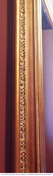 Gilded trumeau in the Napoleon III style-3