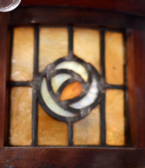 Art Deco hanging light fixture-3