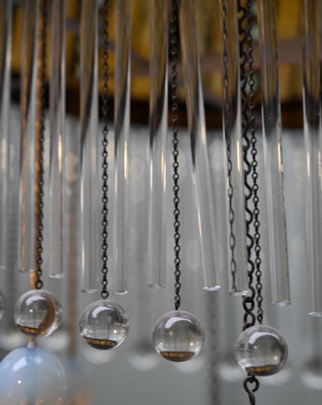 Art Deco hanging light fixture-6