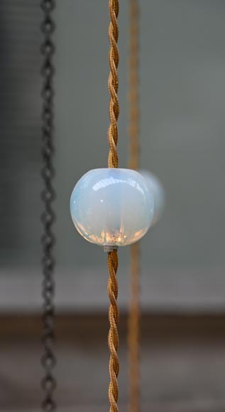 Art Deco hanging light fixture-7