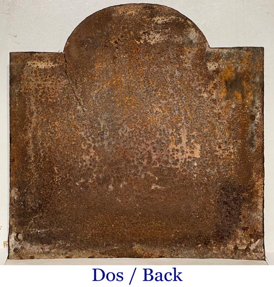 Fireplace plaque with the arms of France and cornucopia Fireplace plaque with the arms of France and cornucopia-7