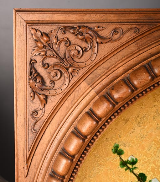 MILET & DIFFLOTH – Ornamental Glazed Ceramic Charger with Wildflower Decor-7