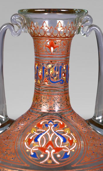 Philippe-Joseph BROCARD (1831-1896), Orientalizing vase Philippe-Joseph BROCARD (1831-1896), Orientalizing vase-2