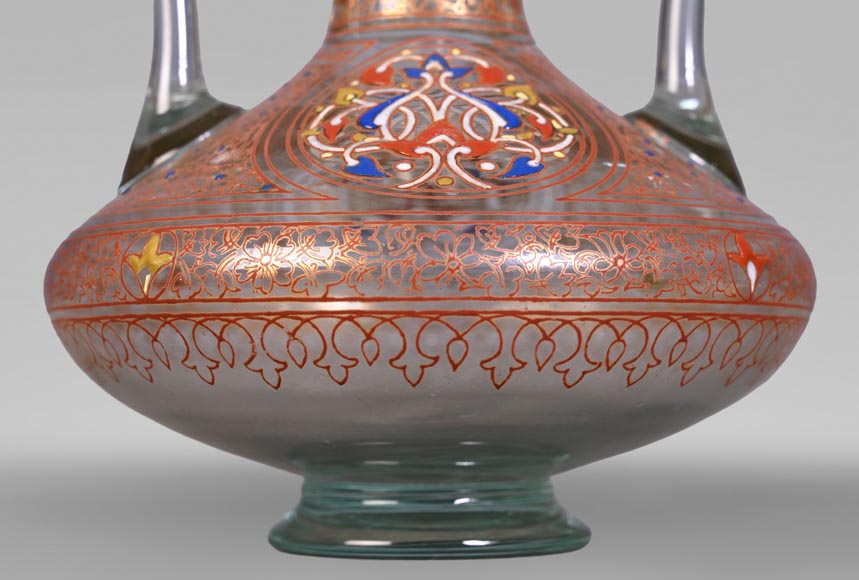 Philippe-Joseph BROCARD (1831-1896), Orientalizing vase Philippe-Joseph BROCARD (1831-1896), Orientalizing vase-6