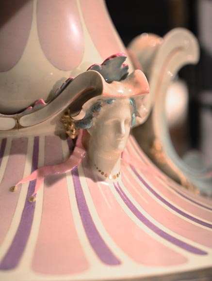 Sèvres Manufactory, Pair of Rhodes vases commissioned by the Household of Emperor Napoleon III-7