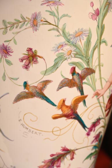 Sèvres Manufactory, Pair of Rhodes vases commissioned by the Household of Emperor Napoleon III-12