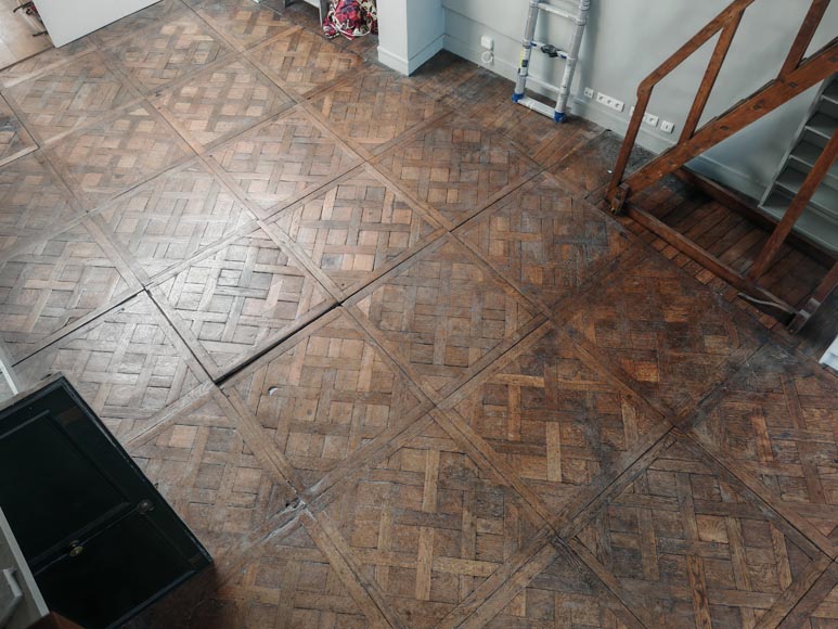 Louis XV period parquet flooring from Versailles in oak-4