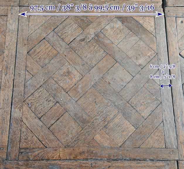 Louis XV period parquet flooring from Versailles in oak-6