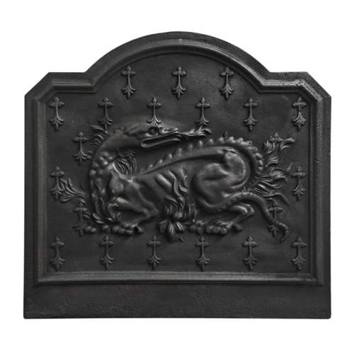 Fireplace plaque with the salamander motif of Francis Ist