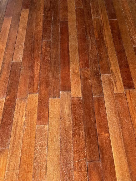 Lot of 307 m² of Merbau parquet flooring Lot of 307 m² of Merbau parquet flooring-2