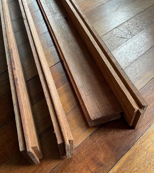 Lot of 307 m² of Merbau parquet flooring Lot of 307 m² of Merbau parquet flooring-4