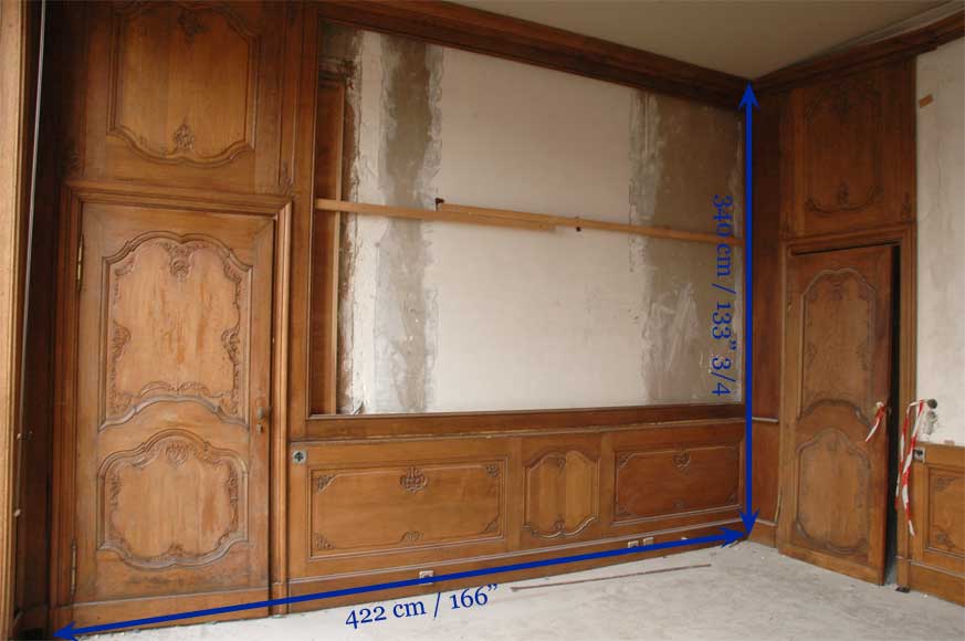 Oak paneled room from the beginning of the 20th century-9