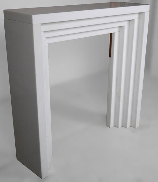 Modern fireplace in Art Deco style-2