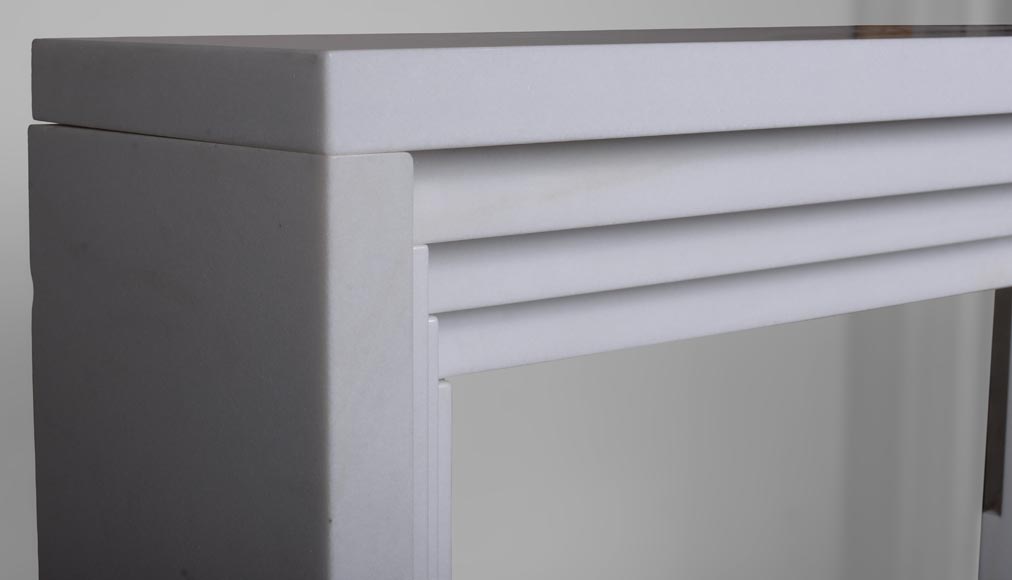 Modern fireplace in Art Deco style-3