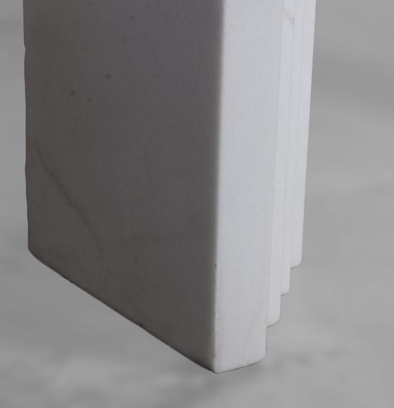 Modern fireplace in Art Deco style-4