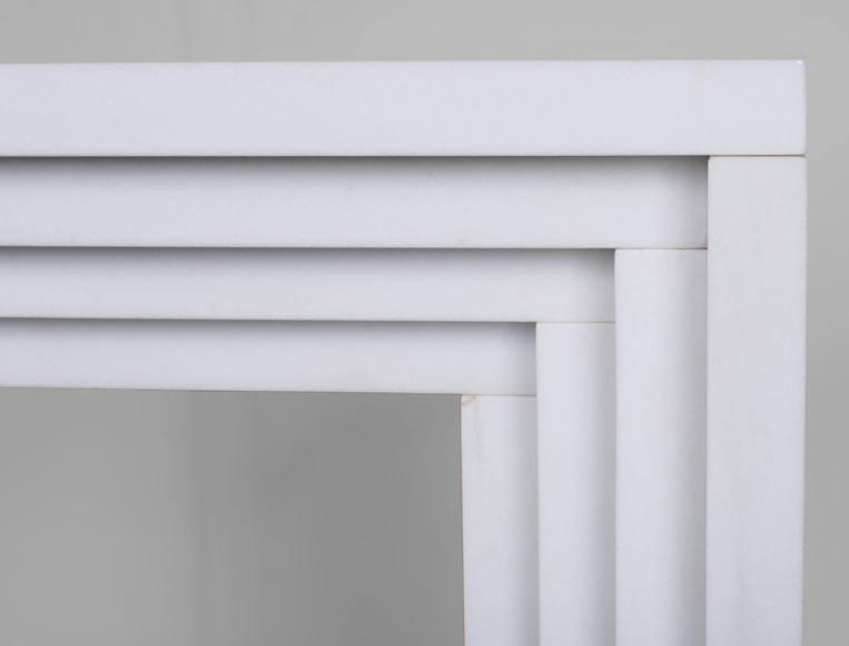 Modern fireplace in Art Deco style-6