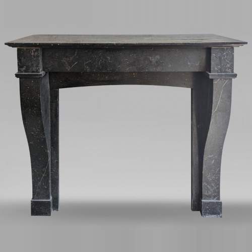 Napoleon III style marble mantel