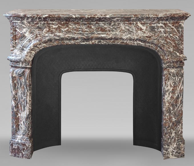 Beautiful Regency style fireplace, in a superb Royal Red with lots of veins-0