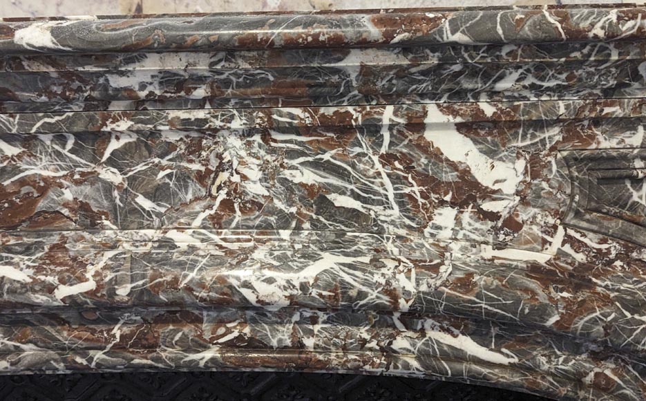 Beautiful Regency style fireplace, in a superb Royal Red with lots of veins-2