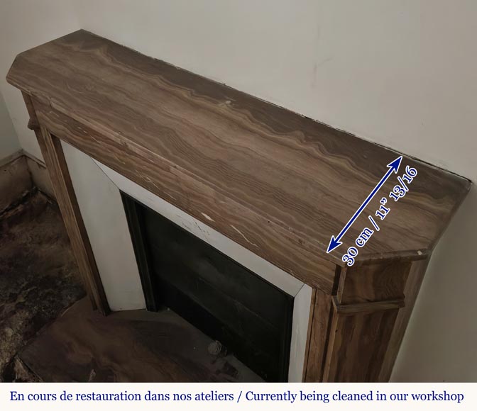 Small fireplace in Lunel marble-9