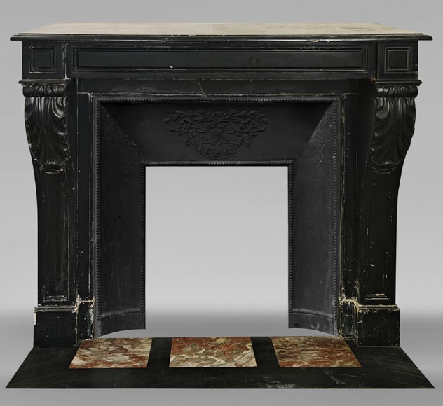 Napoleon III style fireplace with 