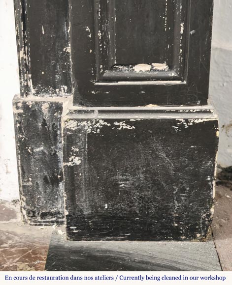 Napoleon III style fireplace with 