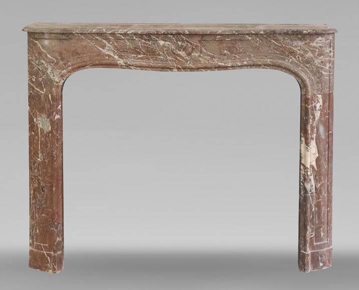Regency-period fireplace in red marble from the North Regency-period fireplace in red marble from the North-0